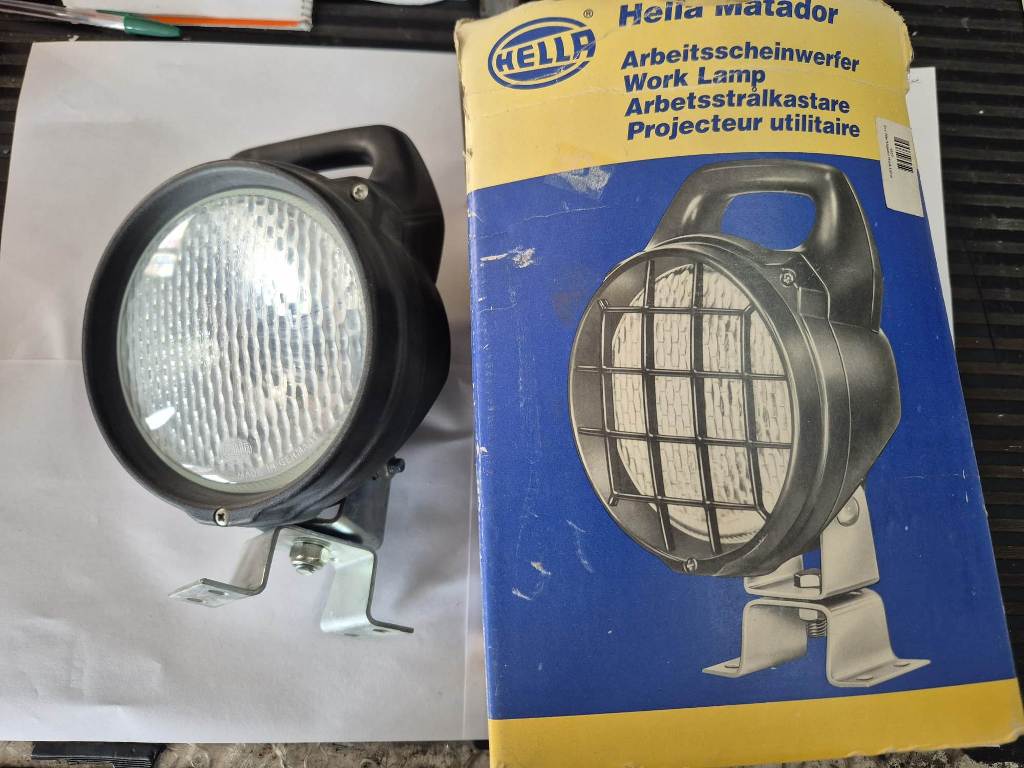 Hella matador work lamp 24v 70w- hella matador foco todo horizonte 24v 70w