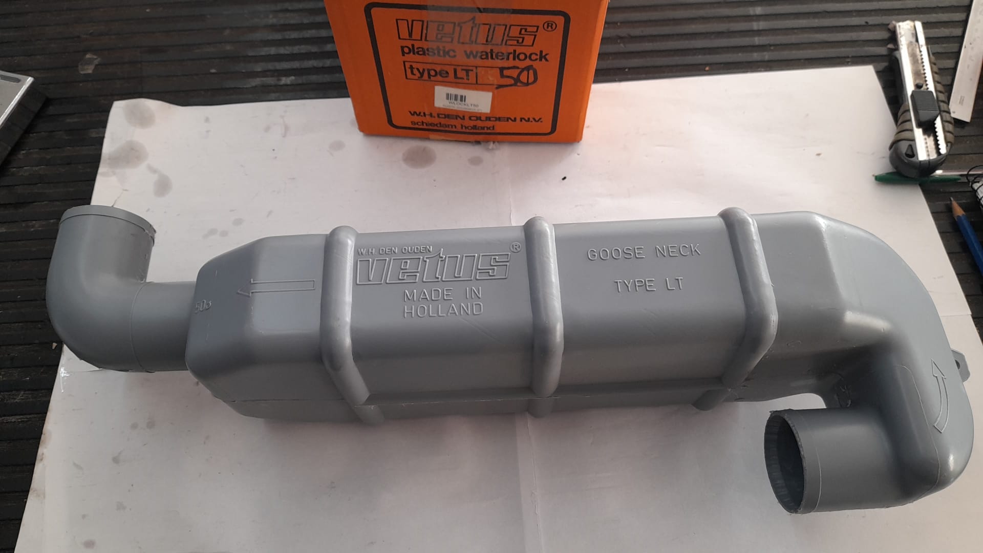 Vetus waterlock 50mm wlocklt50