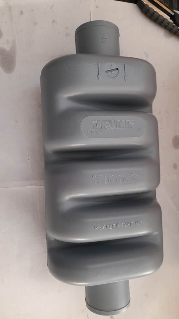 Vetus muffler 60mm dempmp60