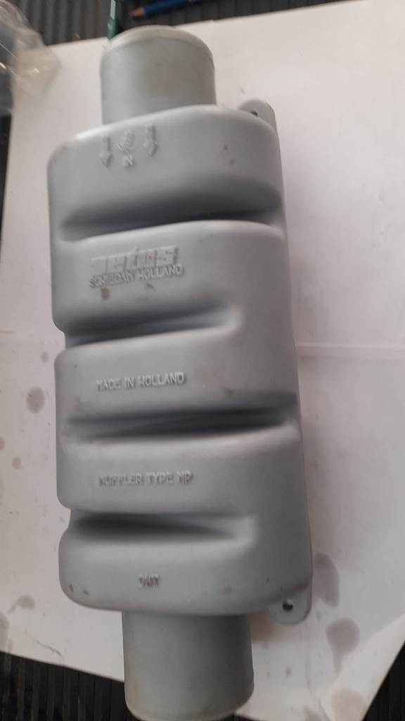 Vetus muffler 90mm dempmp90