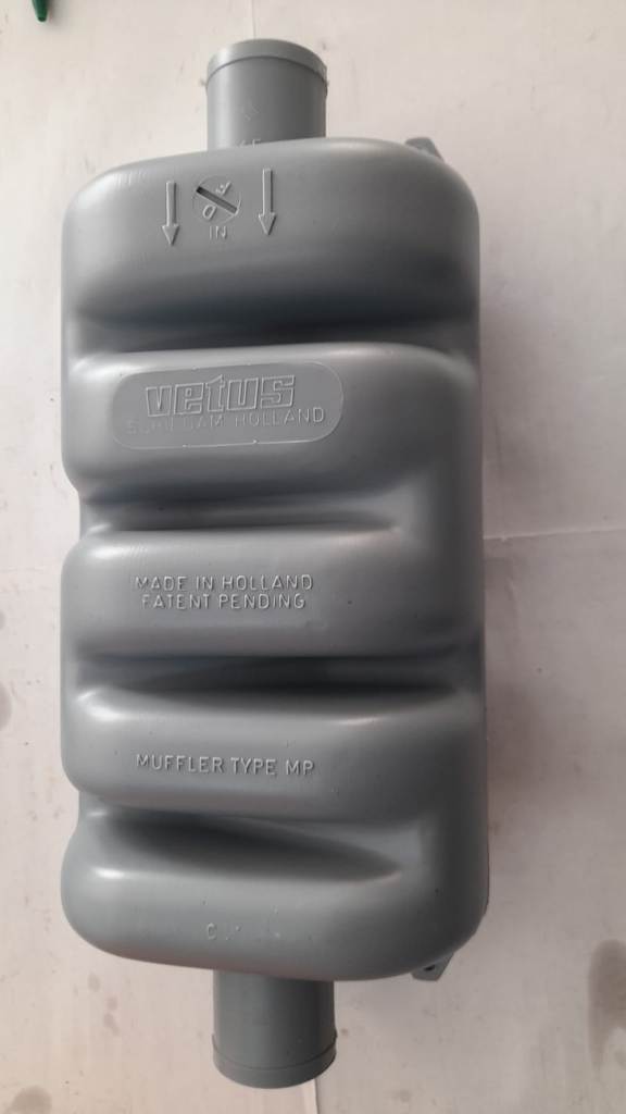 Vetus muffler 45mm dempmp45