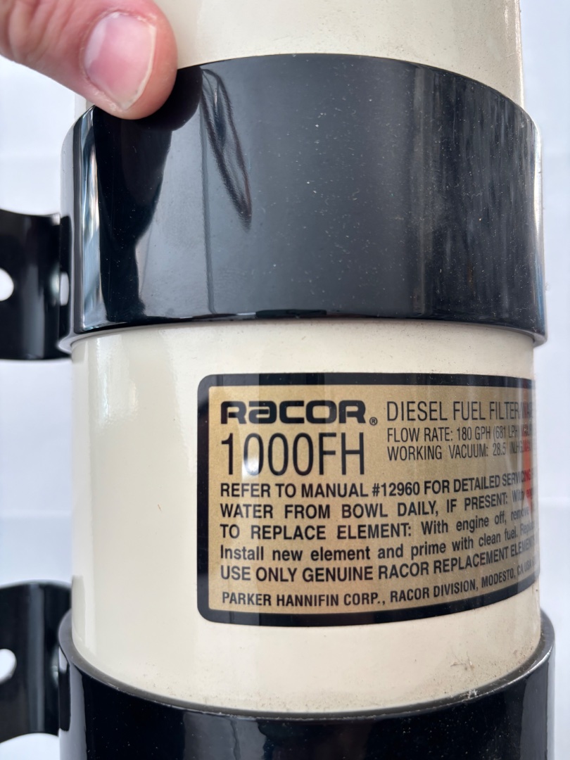 RACOR Diesel Fuel filter - Water separator