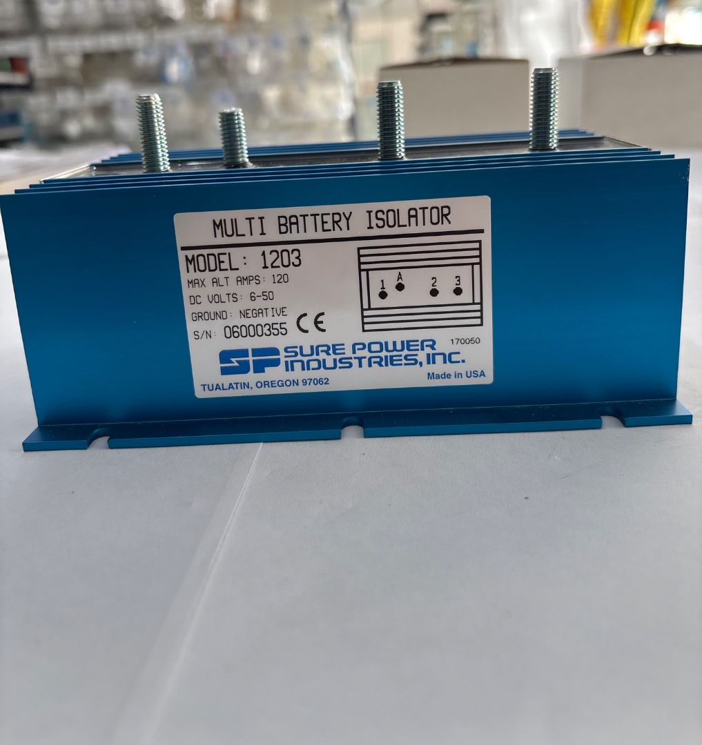 Multi battery isolator - 120 amps