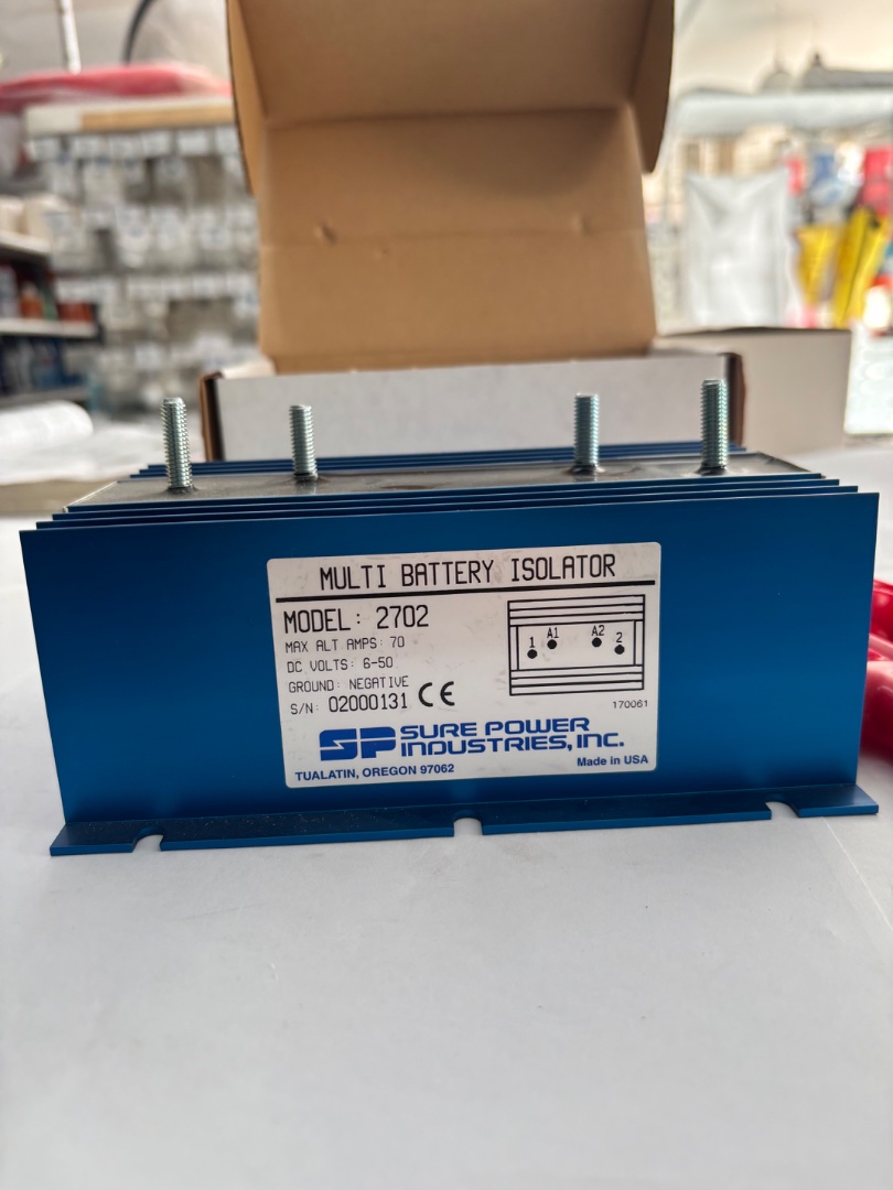 Multi battery isolator - 70 amps